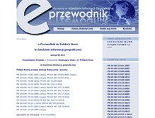 Tablet Screenshot of e-przewodnik.gugik.gov.pl